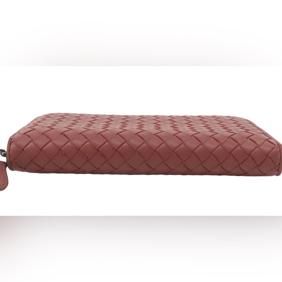 Authentic Bottega Veneta Pink Full inclusion Zip Wallet with box & dust bag. - Picture 14 of 16